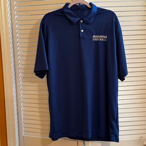 Men's Blue Polo Shirt XL